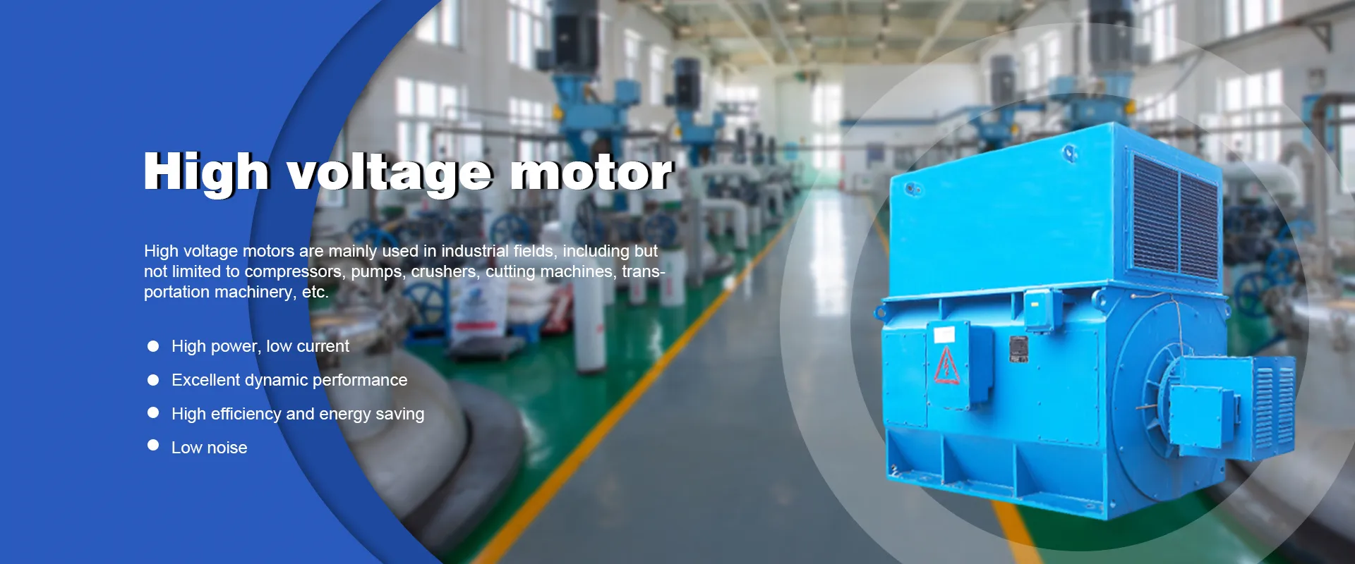 High voltage motor